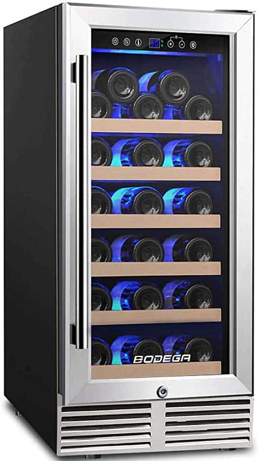 BODEGA 15 Wine CoolerBuilt in or Freestanding Wine Refrigerator