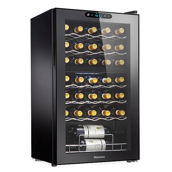 Wine Enthusiast 32 Bottle Dual Zone MAX Compressor Wine Cooler