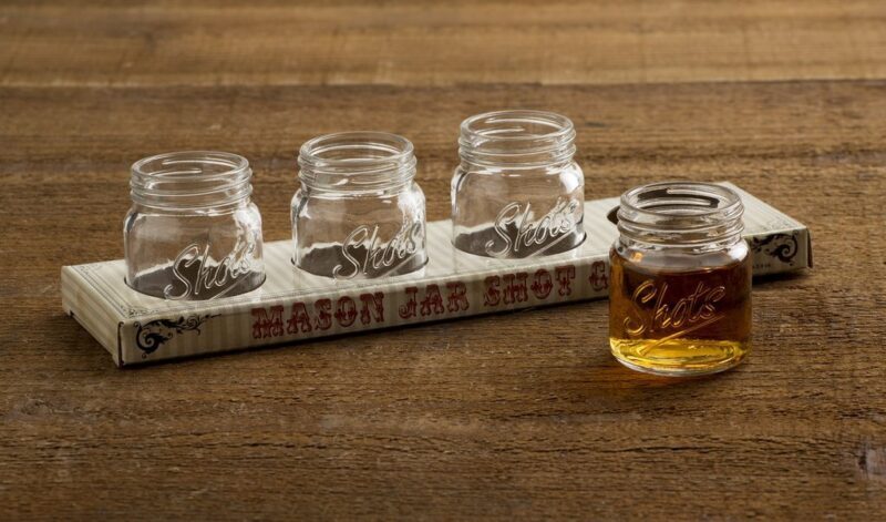 Mason jar shot glass bulk